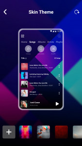 اسکرین شات برنامه music player 7
