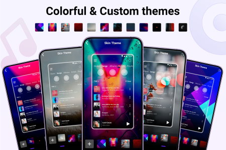 اسکرین شات 2 برنامه Music Player