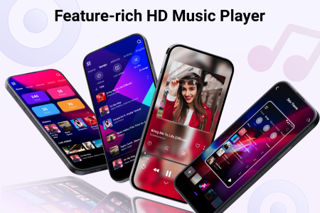 اسکرین شات برنامه Music Player 1