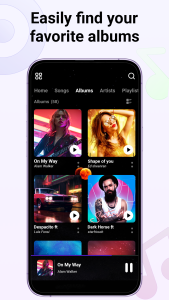 اسکرین شات 5 برنامه Music Player