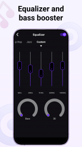 اسکرین شات برنامه Music Player 7