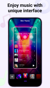 اسکرین شات برنامه Music Player 8