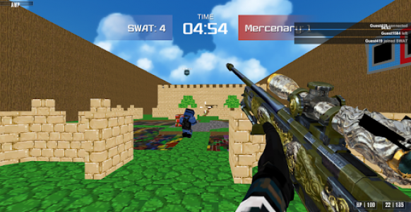 اسکرین شات بازی Advanced Blocky Combat SWAT 5