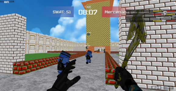 اسکرین شات بازی Advanced Blocky Combat SWAT 2