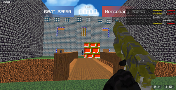 اسکرین شات بازی Advanced Blocky Combat SWAT 1