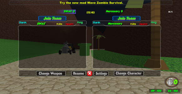 اسکرین شات بازی Blocky Combat Strike Zombie Survival 8