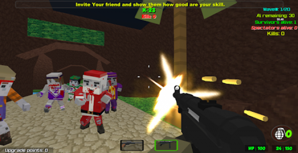 اسکرین شات بازی Blocky Combat Strike Zombie Survival 3