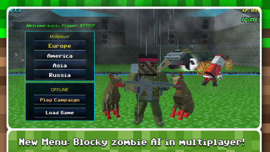 اسکرین شات بازی Blocky Combat Strike Survival 2