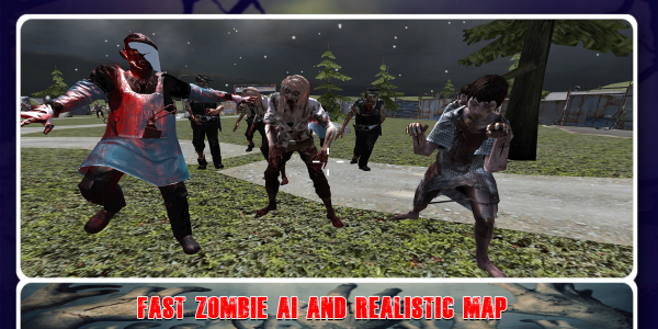 اسکرین شات بازی Shooting Zombie fps Xtreme Good vs Bad Boys 2
