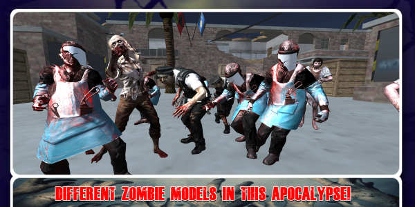 اسکرین شات بازی Shooting Zombie fps Xtreme Good vs Bad Boys 1