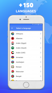 اسکرین شات 1 برنامه Speak and Translate: Translate