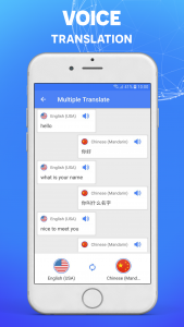 اسکرین شات 3 برنامه Speak and Translate: Translate