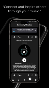 اسکرین شات 4 برنامه AI Music Generator - Musicia