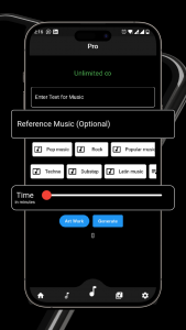 اسکرین شات برنامه AI Music Generator - Musicia 3