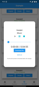 اسکرین شات برنامه Vocal Remover for karaoke & da 5