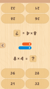 اسکرین شات بازی Multiplication table (Math) 7