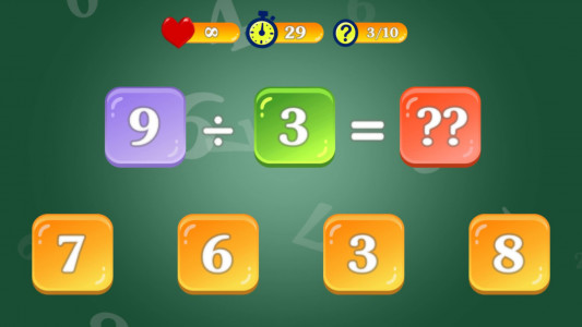 اسکرین شات 2 بازی Multiply & Division (2х2)
