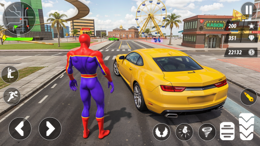 اسکرین شات 3 بازی Spider Robot Hero Car Games
