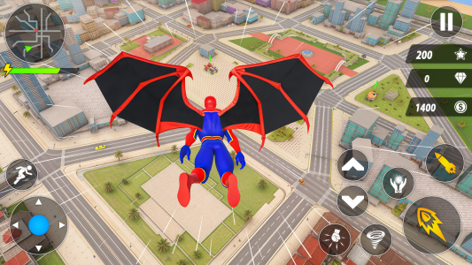 اسکرین شات 2 بازی Spider Robot Hero Car Games
