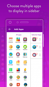 اسکرین شات 2 برنامه Multi Window Side Bar