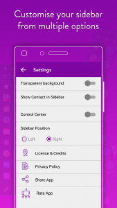 اسکرین شات 4 برنامه Multi Window Side Bar