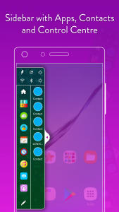 اسکرین شات 1 برنامه Multi Window Side Bar