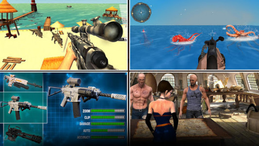 اسکرین شات بازی Raft survival : Original Shark fishing Games 7
