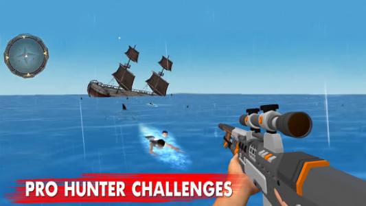 اسکرین شات بازی Raft survival : Original Shark fishing Games 3