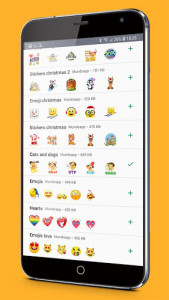 اسکرین شات برنامه 😊WAStickerApps emojis stickers for whatsapp 3