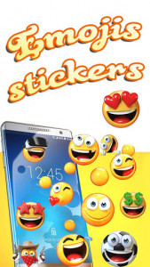 اسکرین شات برنامه 😊WAStickerApps emojis stickers for whatsapp 2