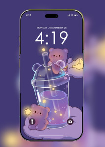 اسکرین شات 3 برنامه Cute Kawaii Wallpaper HD