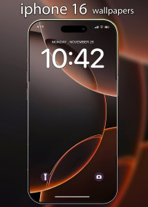اسکرین شات 2 برنامه iphone 16 Wallpaper Offline HD