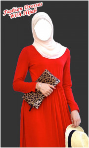 اسکرین شات برنامه Fashion Dresses With Hijab 2