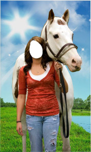 اسکرین شات 2 برنامه Girl Horse Photo Suit