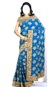 اسکرین شات 5 برنامه Women Saree Photo Maker