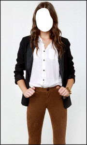 اسکرین شات 2 برنامه Women with Jeans Photo Frames