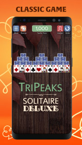 اسکرین شات بازی TriPeaks Solitaire Deluxe® 2 1