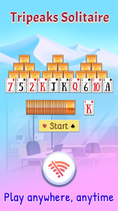 اسکرین شات 1 بازی TriPeaks Solitaire Deluxe® 2