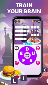 اسکرین شات بازی Wordelicious - Fun Word Puzzle 4