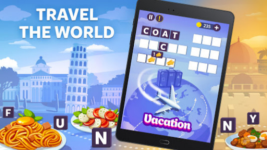 اسکرین شات بازی Wordelicious - Play Word Search Food Puzzle Game 7