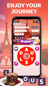 اسکرین شات بازی Wordelicious - Play Word Search Food Puzzle Game 6