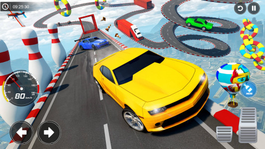 اسکرین شات بازی Car Games: GT Car Stunt Games 4