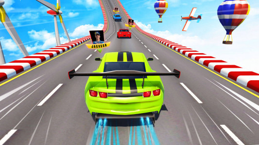 اسکرین شات بازی Car Games: GT Car Stunt Games 1