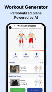 اسکرین شات 3 برنامه MuscleWiki: Workout & Fitness