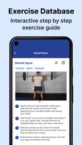 اسکرین شات برنامه MuscleWiki: Workout & Fitness 2