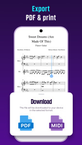 اسکرین شات 3 برنامه MuseScore: sheet music