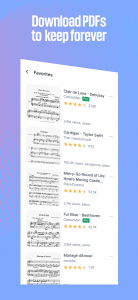 اسکرین شات برنامه MuseScore: sheet music 3