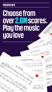 اسکرین شات 1 برنامه MuseScore: sheet music