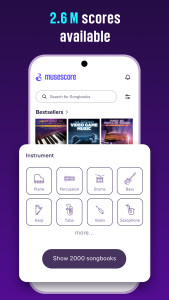 اسکرین شات 1 برنامه MuseScore: sheet music