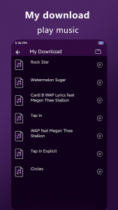 اسکرین شات برنامه Music Downloader -Mp3 download 5